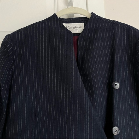 NWT - Vintage Jim Baldwin Suits Galore Merino Wool Coat (Size 16) - Picture 4 of 13